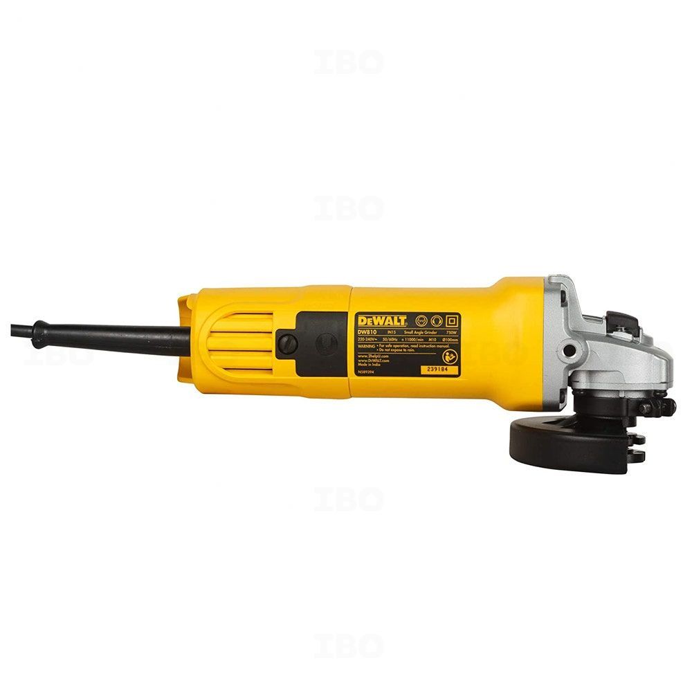 Dewalt DW810-IN 750 W 100 mm Angle Grinder